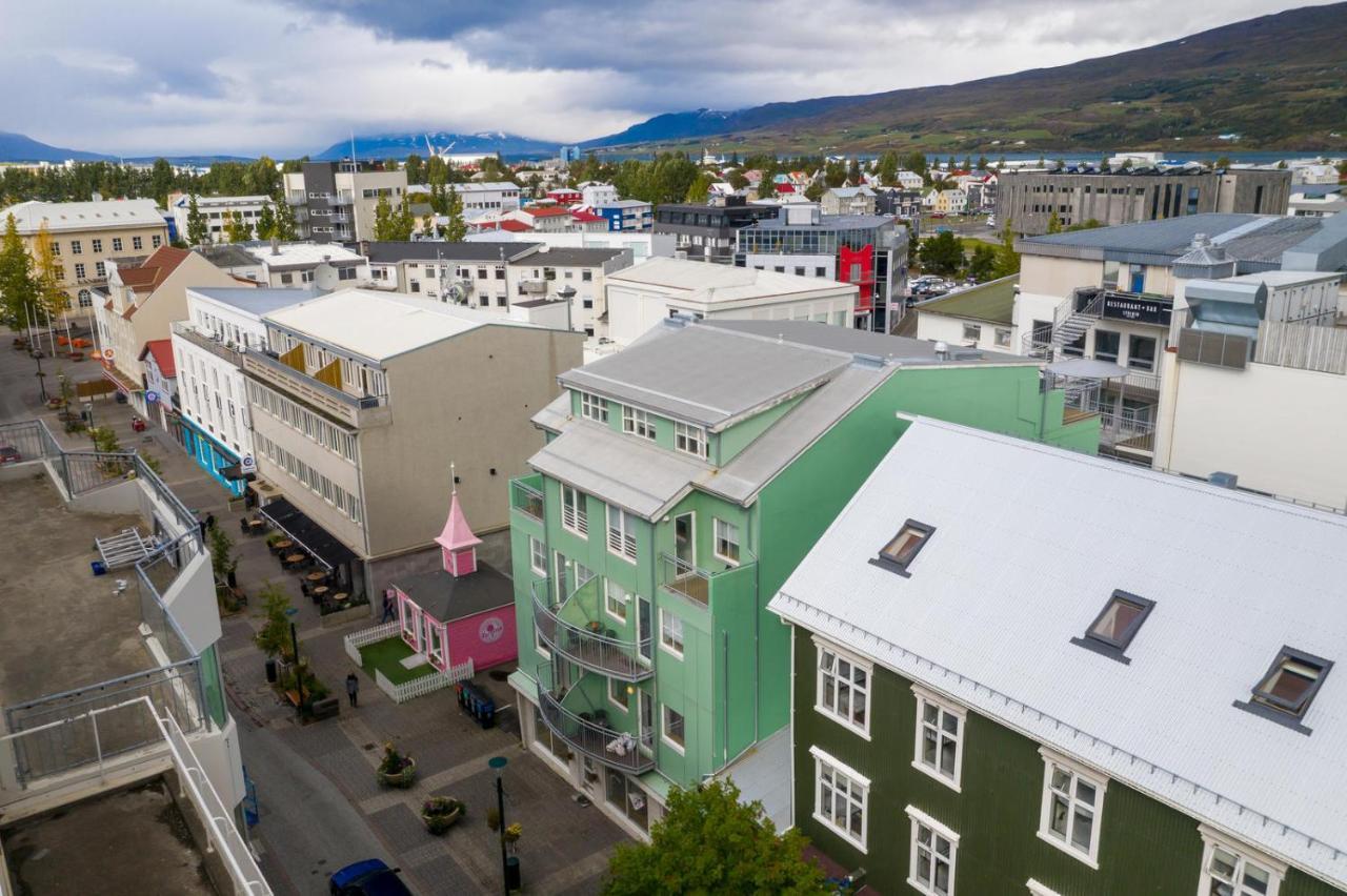 Hafnarstraeti 100, Downtown Apartment Akureyri Buitenkant foto