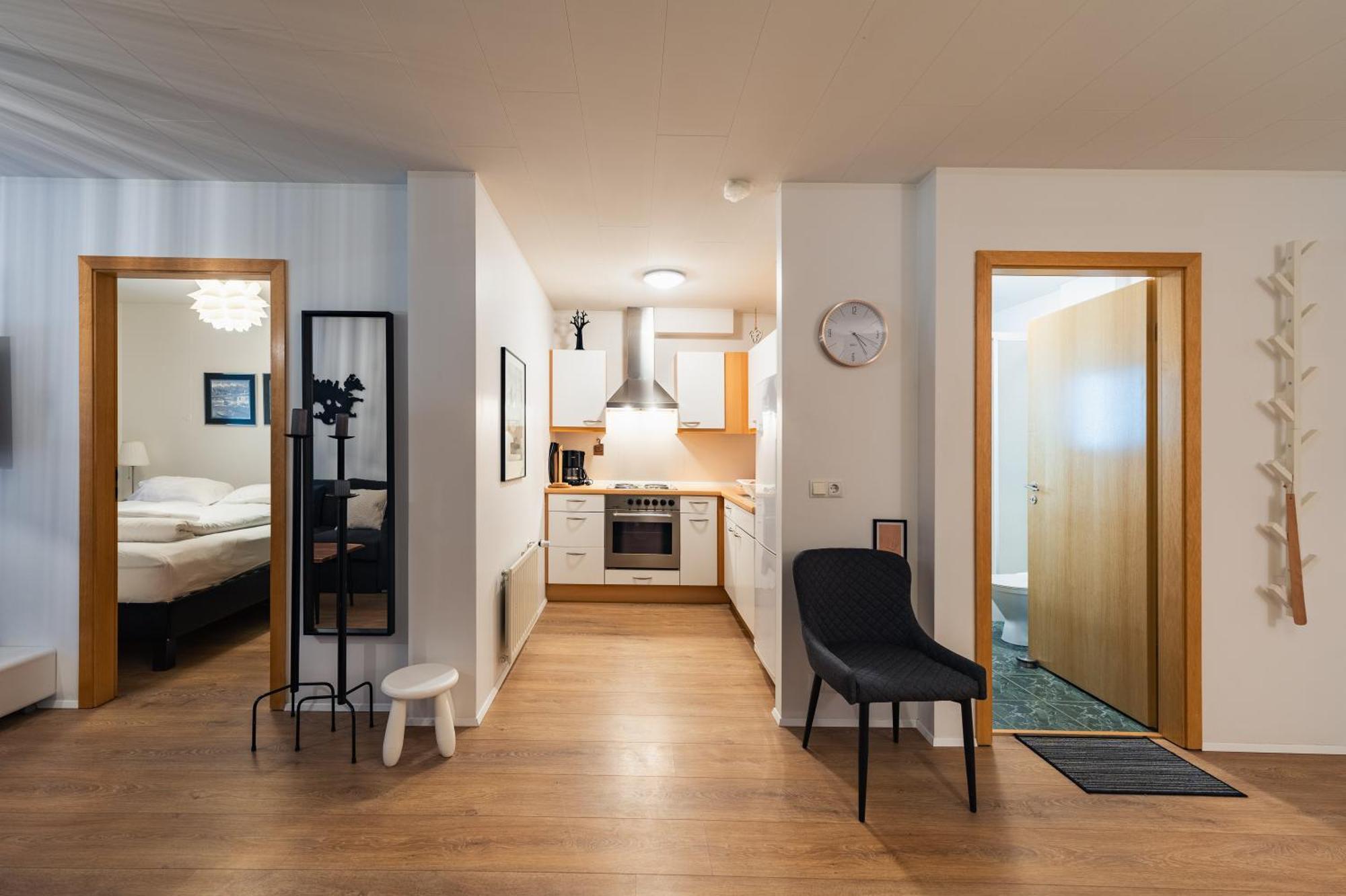 Hafnarstraeti 100, Downtown Apartment Akureyri Buitenkant foto